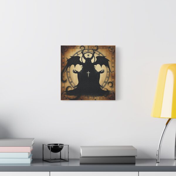 Shadow Self Wall Art - Matte Stretched Canvas with Dark Sorceress Design - Image 18