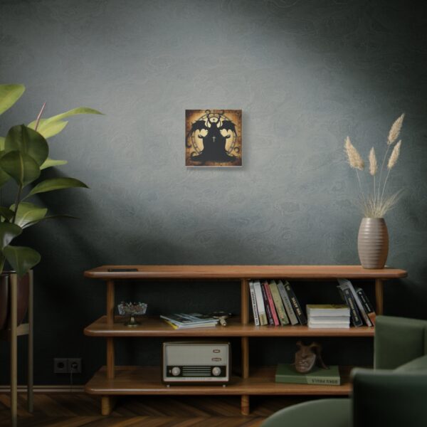 Shadow Self Wall Art - Matte Stretched Canvas with Dark Sorceress Design - Image 5