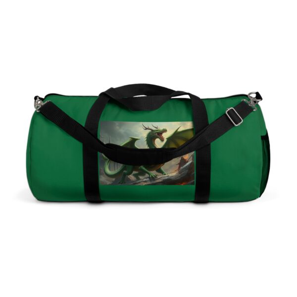 Green Dragon Duffel Bag - Stylish for Fantasy Lovers - Image 9