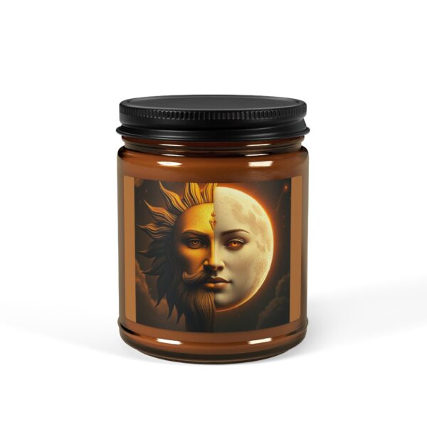 Celestial Scented Soy Candle - Aromatherapy for Lunar & Solar Energy - Image 2