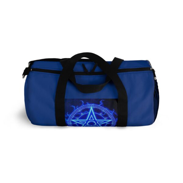 Mystic Blue Pentagram Duffel Bag - Stylish Gym & Travel Tote for Occult Enthusiasts - Image 7