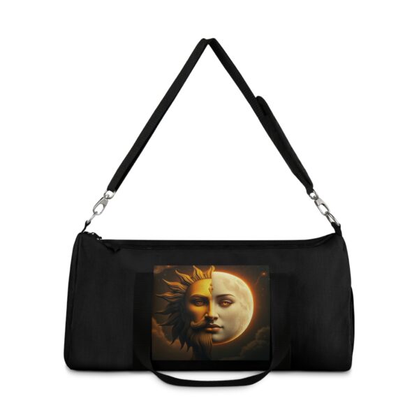 Celestial Sun and Moon Duffel Bag - Travel in Style with Astrology Design - Image 10