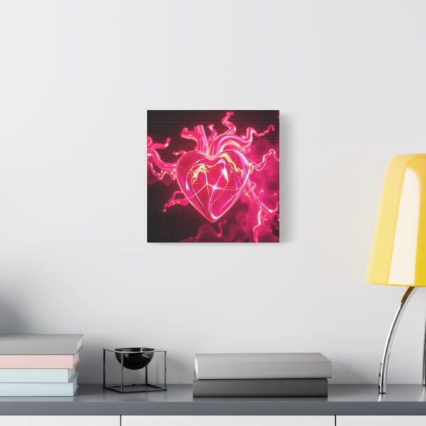 Abstract Heart Canvas Wall Art - Colorful Love Décor for Home - Image 18