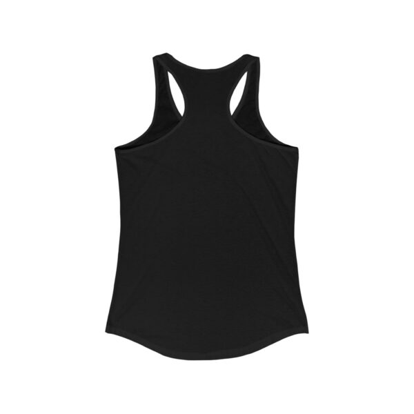 Empowered Women Racerback Tank - Bold Red Goddess Design - Image 2
