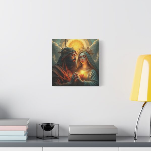 Divine Couple Spiritual Art Canvas Print - Wall Decor - Image 18