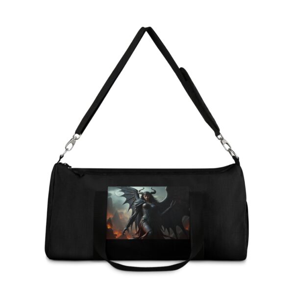Winged Demon Duffel Bag - Dark Fantasy Design for Gym & Travel - Image 10