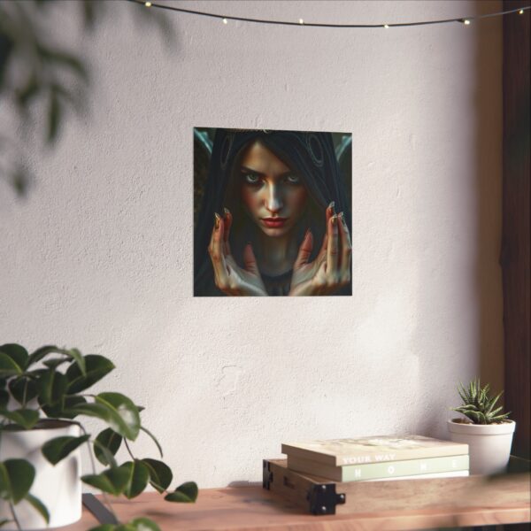 Enchanting Matte Vertical Posters - Mystic Dark Aesthetic Art - Image 6