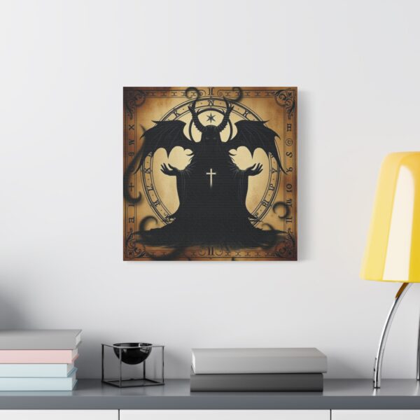Shadow Self Wall Art - Matte Stretched Canvas with Dark Sorceress Design - Image 23