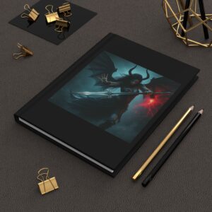 Gothic Art Hardcover Journal - Dark Fantasy Design