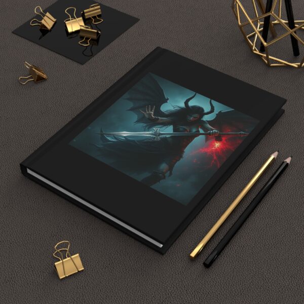Gothic Art Hardcover Journal - Dark Fantasy Design