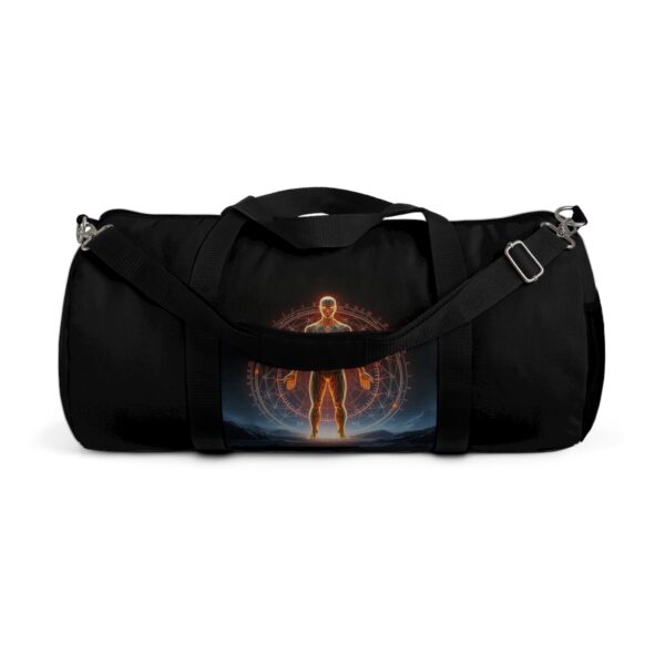 Quantum Man Duffel Bag - Motivational Gym Bag for Fitness Enthusiasts - Image 9