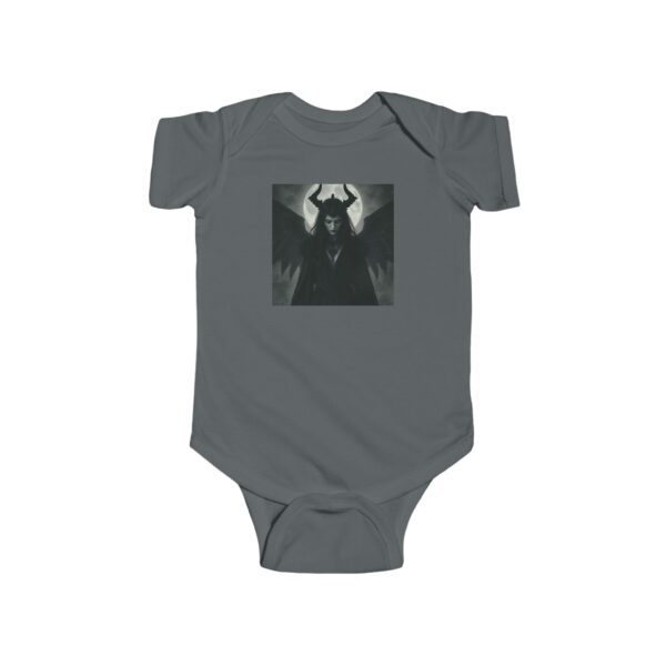 Gothic Baby Bodysuit - Dark Fairy Design for Little Rebels - Image 4