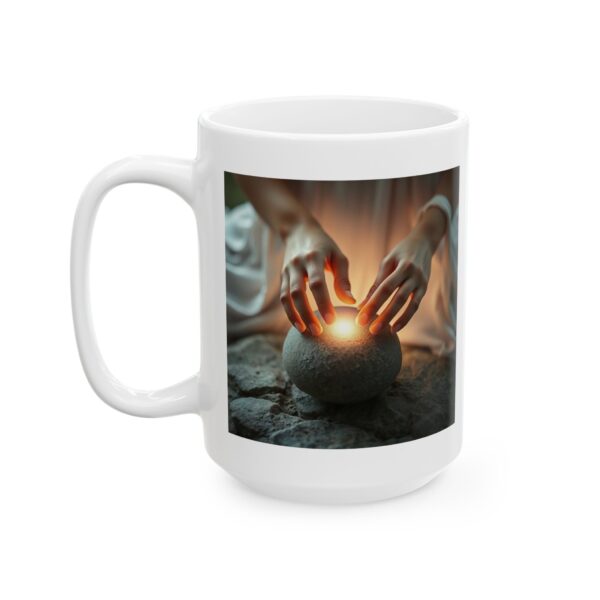 White Magik Ceramic Mug - 11oz & 15oz | Perfect for Coffee Lovers & Gift Giving - Image 16