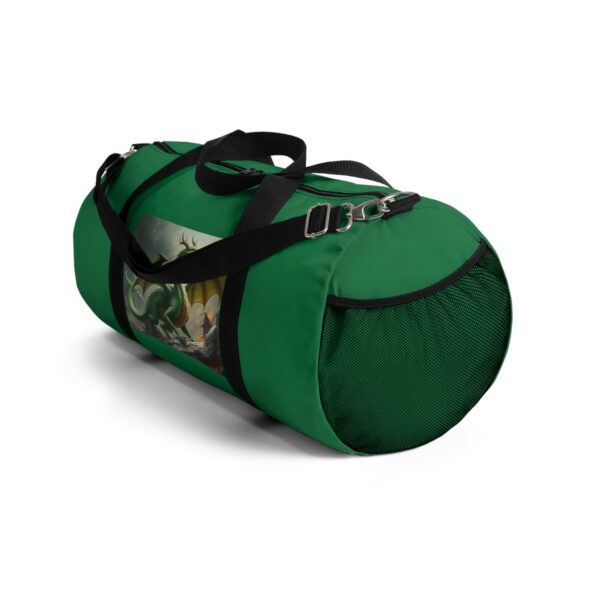 Green Dragon Duffel Bag - Stylish for Fantasy Lovers - Image 12