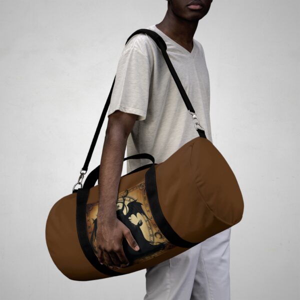 Gothic Duffel Bag | Stylish Travel Bag, Unique Gift for Dark Aesthetic Lovers - Image 15