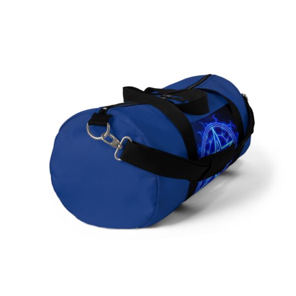 Mystic Blue Pentagram Duffel Bag - Stylish Gym & Travel Tote for Occult Enthusiasts - Image 4