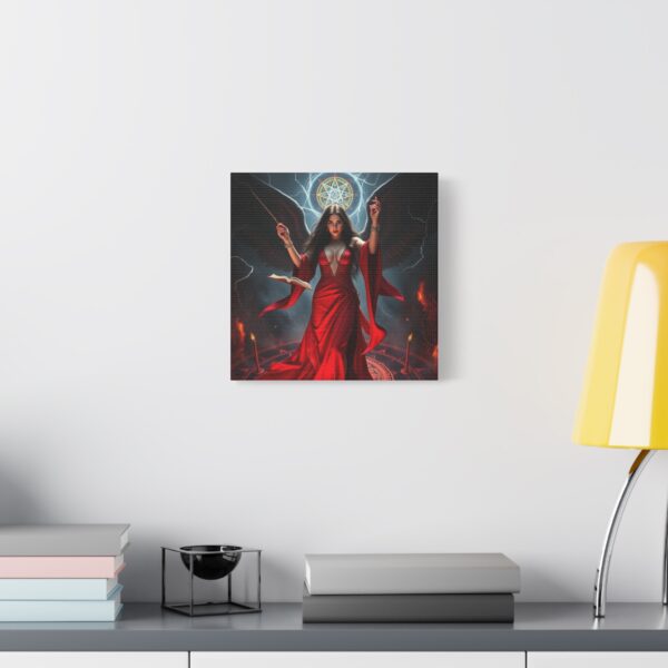 Mystical Witch Canvas Art - Stunning Home Decor for Halloween or Fantasy Lovers - Image 18