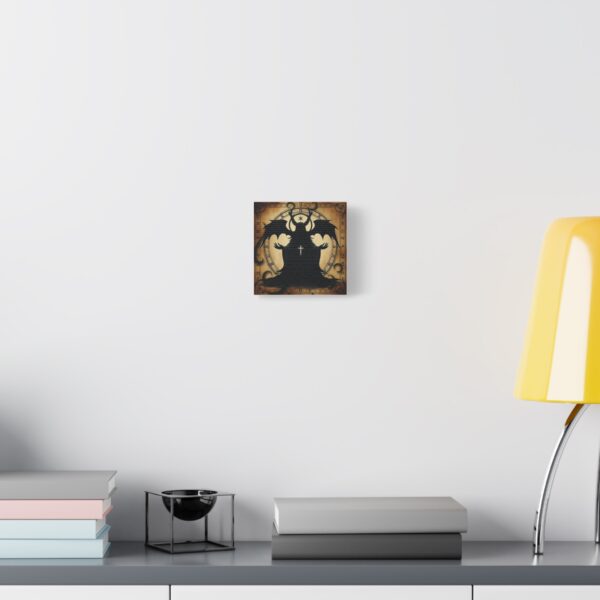 Shadow Self Wall Art - Matte Stretched Canvas with Dark Sorceress Design - Image 8