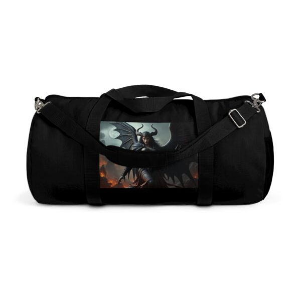 Winged Demon Duffel Bag - Dark Fantasy Design for Gym & Travel - Image 9