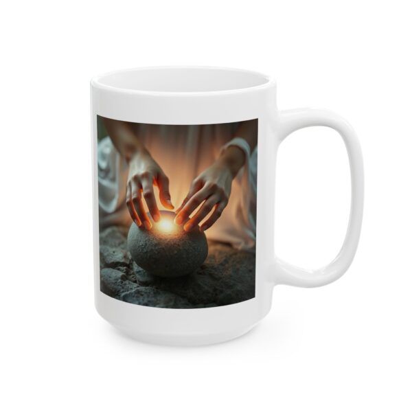 White Magik Ceramic Mug - 11oz & 15oz | Perfect for Coffee Lovers & Gift Giving - Image 17