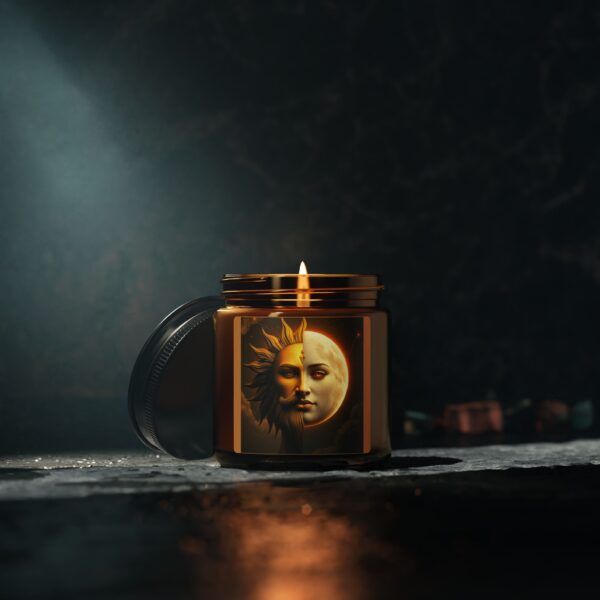 Celestial Scented Soy Candle - Aromatherapy for Lunar & Solar Energy - Image 10