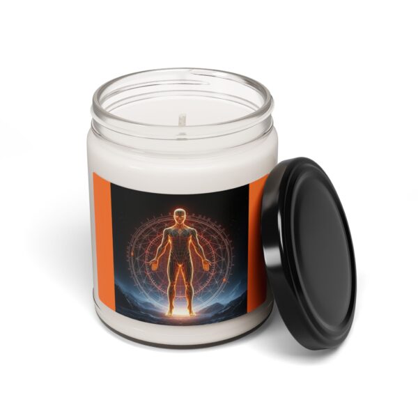Quantum Man Energizing Scented Soy Candle - 9oz, Aromatherapy for Mind & Body - Image 3