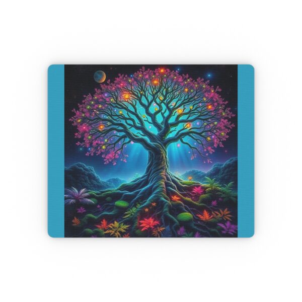Vibrant Tree of Life Mouse Pad - Colorful Gaming & Office Desk Accessory - Image 2