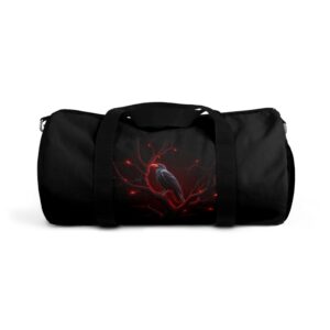 Mystical Raven Duffel Bag - Perfect for Travel & Gym Enthusiasts