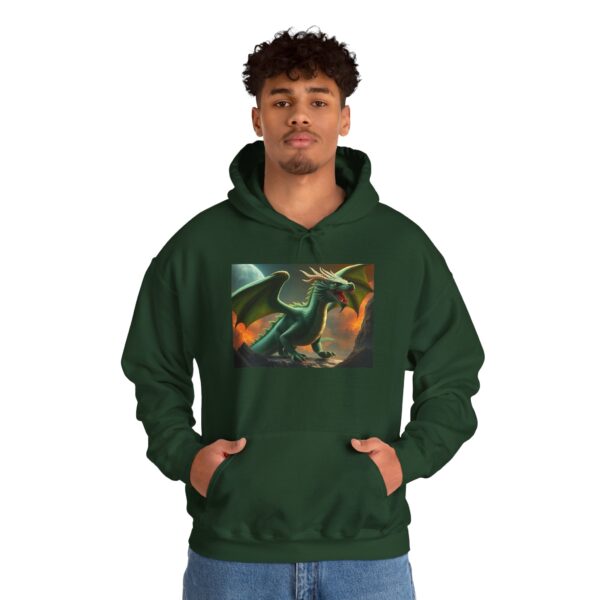 Green Dragon Graphic Hoodie for Gamers & Fantasy Lovers - Image 20