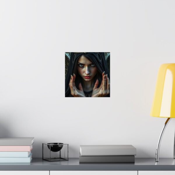 Enchanting Matte Vertical Posters - Mystic Dark Aesthetic Art - Image 16