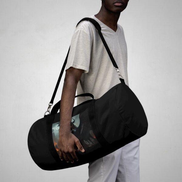 Winged Demon Duffel Bag - Dark Fantasy Design for Gym & Travel - Image 15