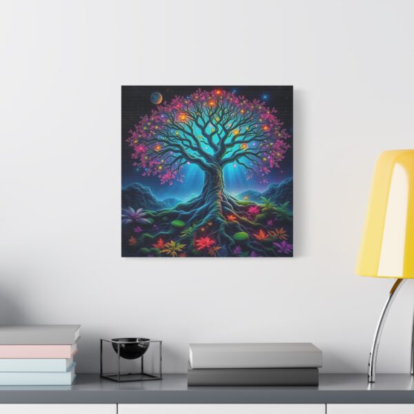 Vibrant Tree of Life Canvas Art - Stretched Wall Décor for Home and Office - Image 19