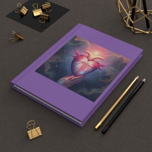 Mystical Heart Hardcover Journal - Ideal for Creative Minds
