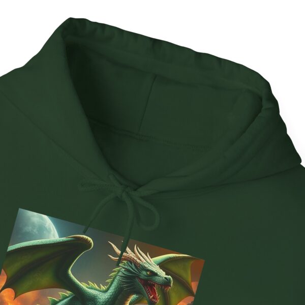 Green Dragon Graphic Hoodie for Gamers & Fantasy Lovers - Image 18