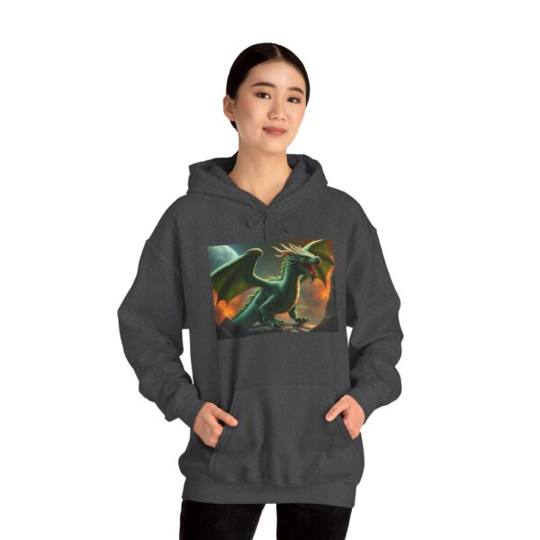 Green Dragon Graphic Hoodie for Gamers & Fantasy Lovers - Image 32