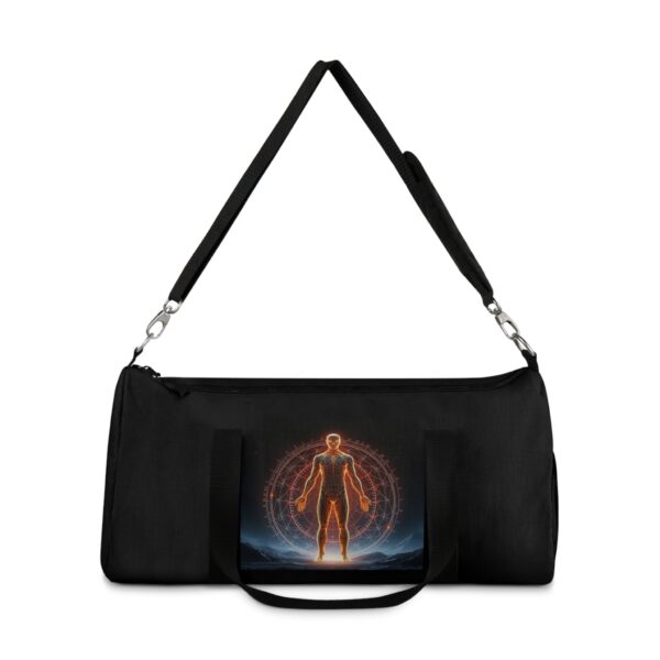 Quantum Man Duffel Bag - Motivational Gym Bag for Fitness Enthusiasts - Image 10