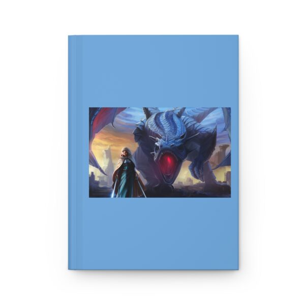Blue Dragon and Mistress Hardcover Journal - Perfect Gift for Writers & Dreamers - Image 2