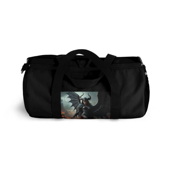 Winged Demon Duffel Bag - Dark Fantasy Design for Gym & Travel - Image 6