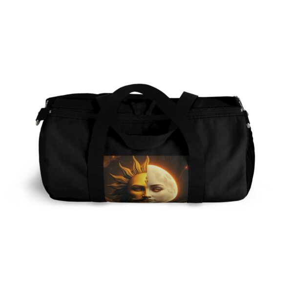 Celestial Sun and Moon Duffel Bag - Travel in Style with Astrology Design - Image 6