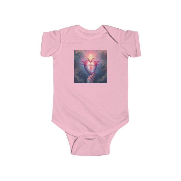 Whimsical Heart Infant Bodysuit - Cute Baby Onesie for Newborns - Image 4