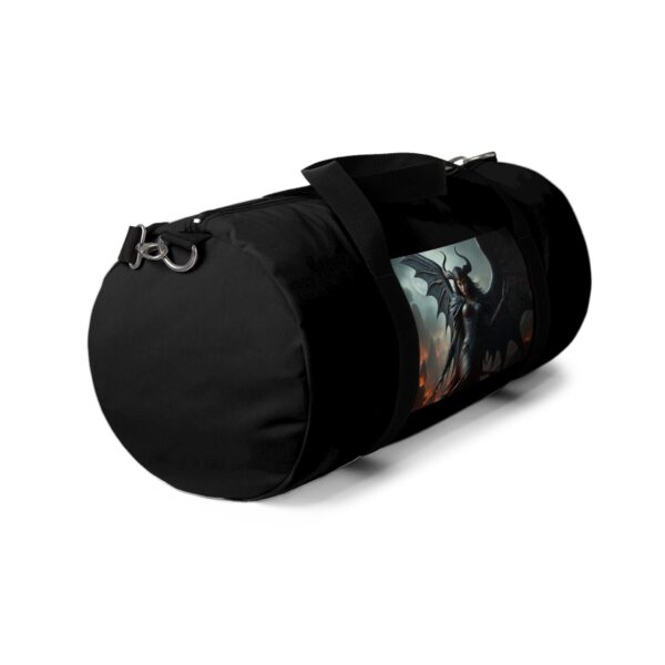 Winged Demon Duffel Bag - Dark Fantasy Design for Gym & Travel - Image 11