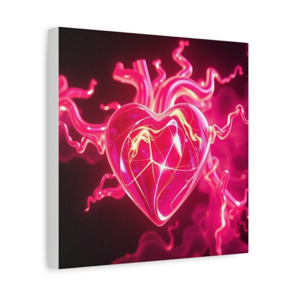 Abstract Heart Canvas Wall Art - Colorful Love Décor for Home - Image 17