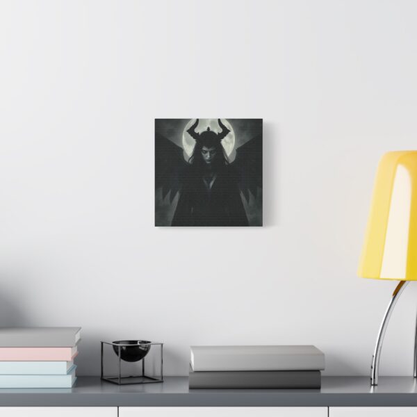 Gothic Moonlit Canvas Art - Dark Angel Decor - Image 13