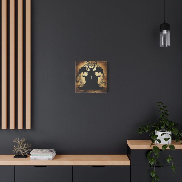 Shadow Self Wall Art - Matte Stretched Canvas with Dark Sorceress Design - Image 24