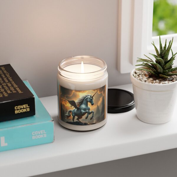 Magical Unicorn Scented Soy Candle - 9oz Aromatherapy Decor - Image 5
