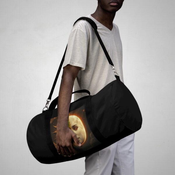 Celestial Sun and Moon Duffel Bag - Travel in Style with Astrology Design - Image 15