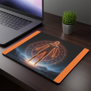 Quantum Man Rectangular Mouse Pad – Perfect for Gamers and Creatives