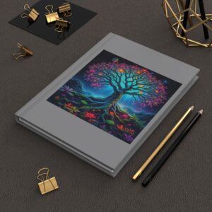 Magical Tree Hardcover Journal - Inspirational Writing Diary for Nature Lovers
