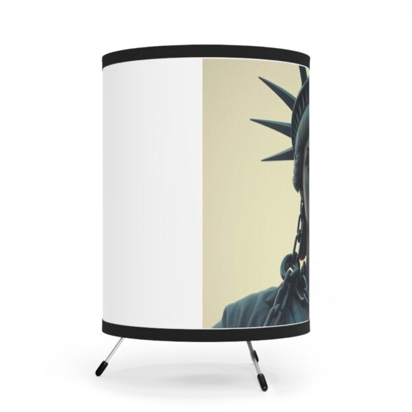 Statue of Liberty Chained - Tripod Lamp for Home Decor - Image 3