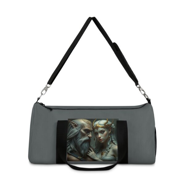 Old Gods Graphic Duffel Bag - Perfect for Travel & Gym Enthusiasts - Image 2
